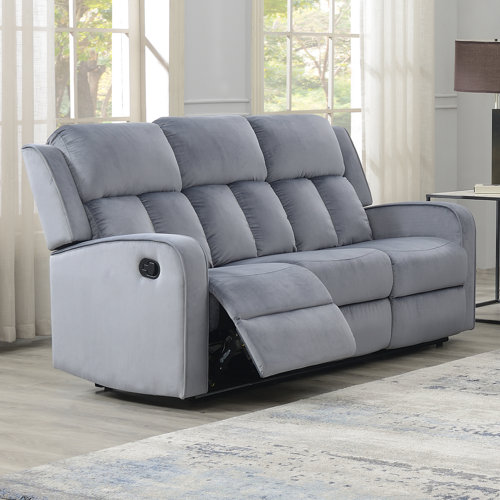 Latitude Run® 72'' Square Arm Reclining Sofa & Reviews Wayfair